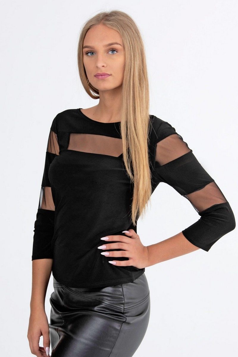 Блузы Nika.PL 07071 черный