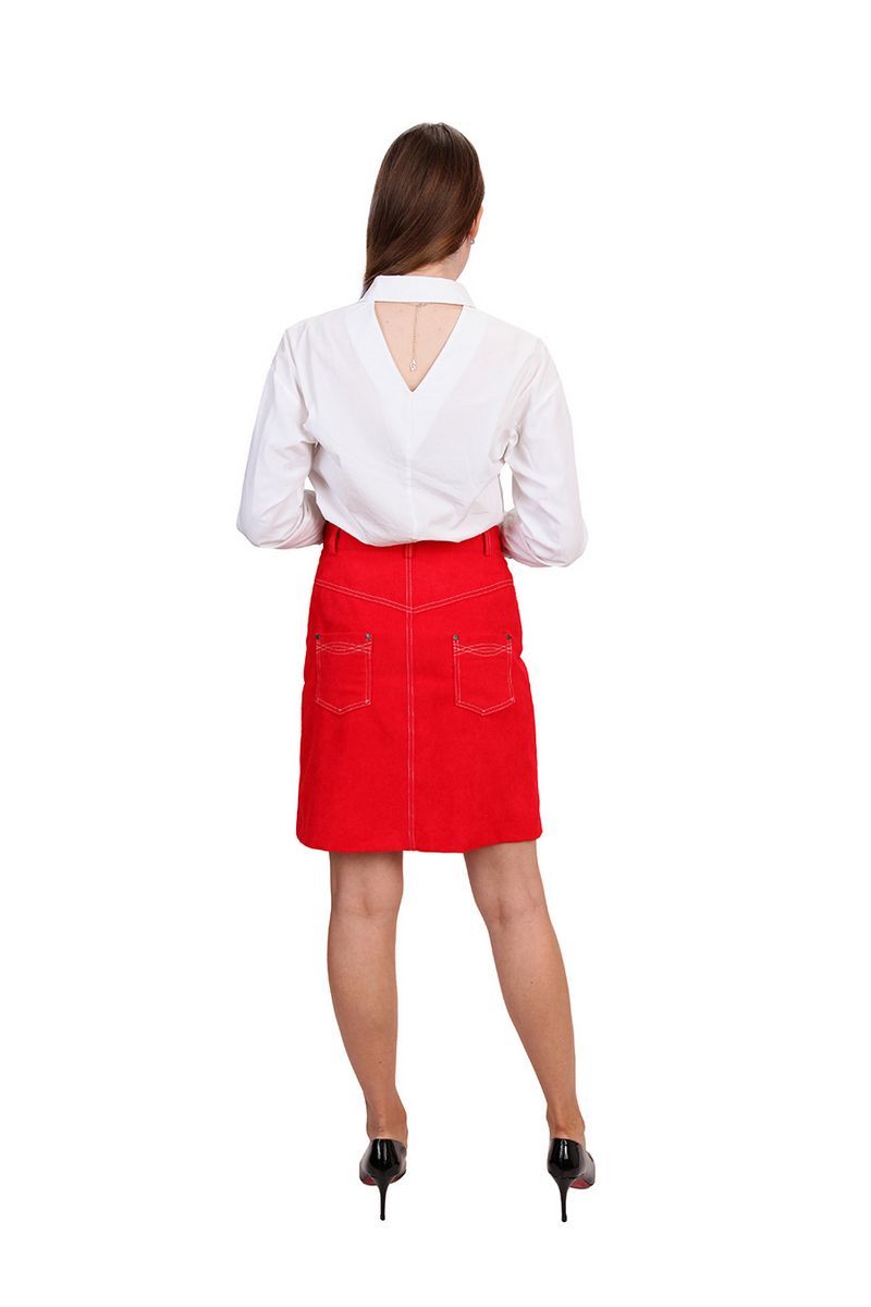 Юбки BELAN textile 6303 красный