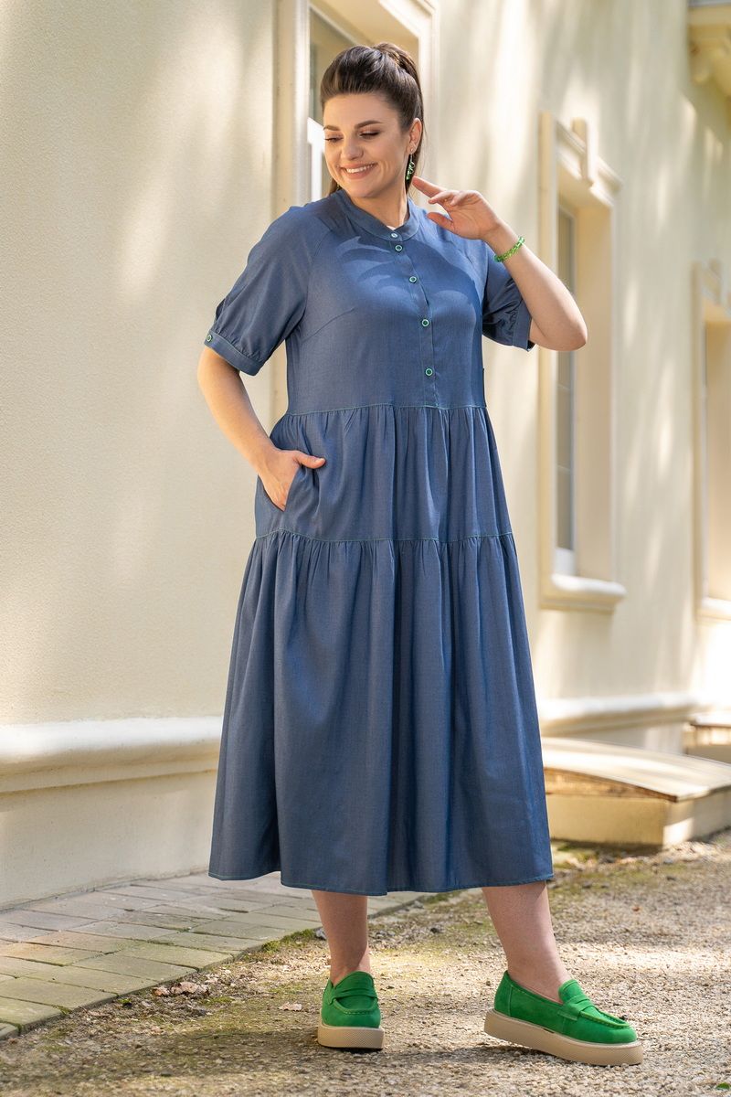 Платья Andina 816 джинс