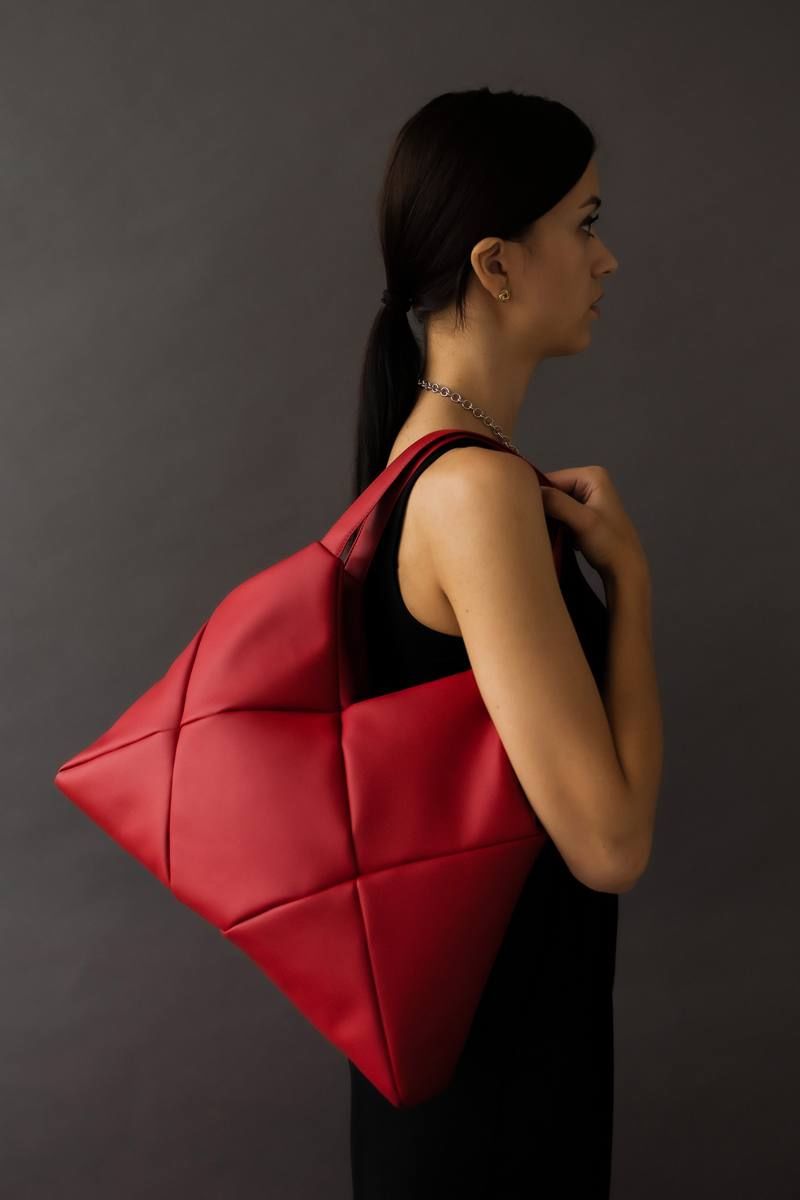 Женская сумка MT.Style ROMB2 red