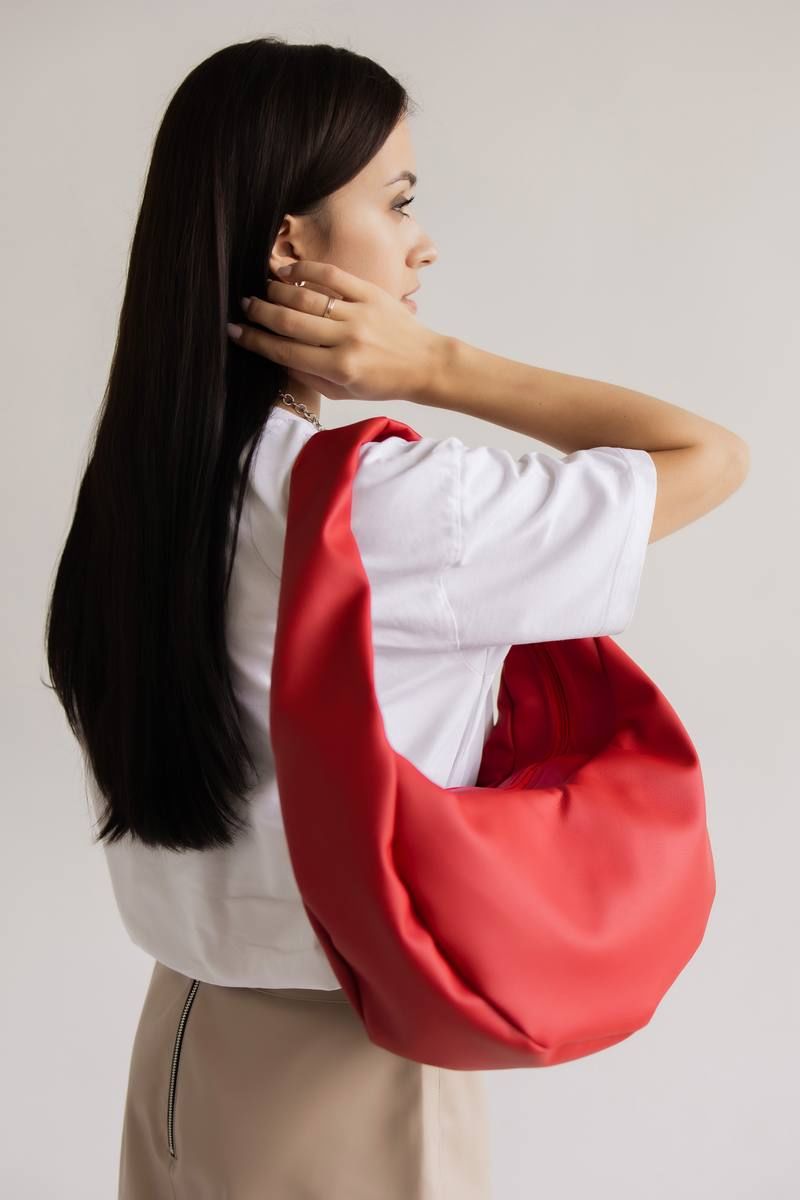 Женская сумка MT.Style HOBO red2
