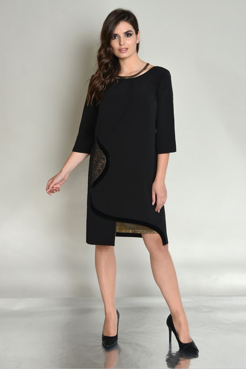 Платья Faufilure outlet С475 черный