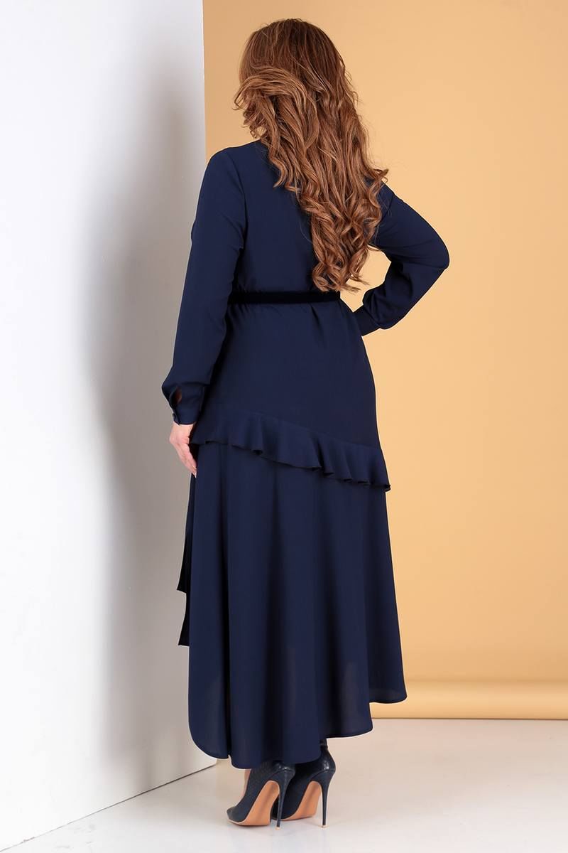 Платья Liona Style 722 темно-синий