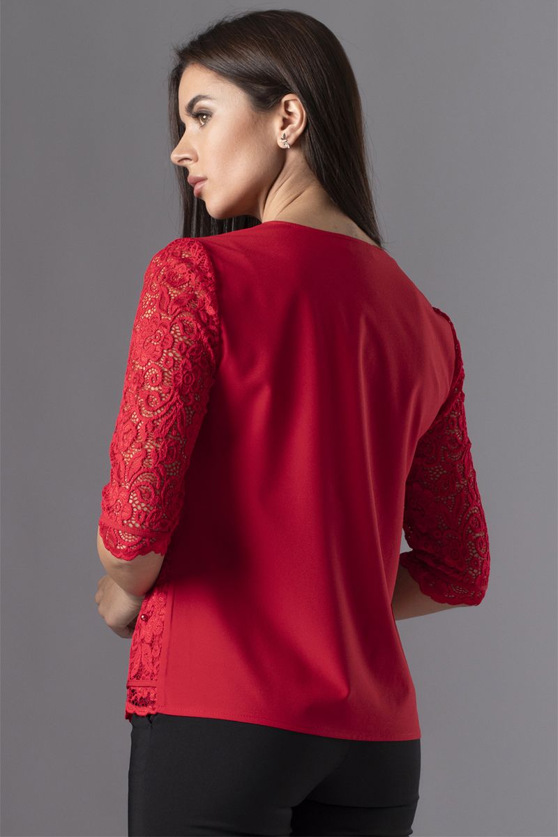 Блузы VIZAVI 584 красный