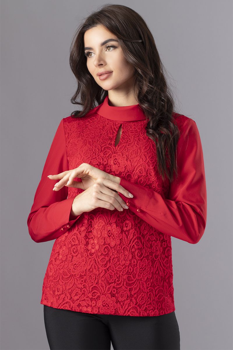 Блузы VIZAVI 615 красный