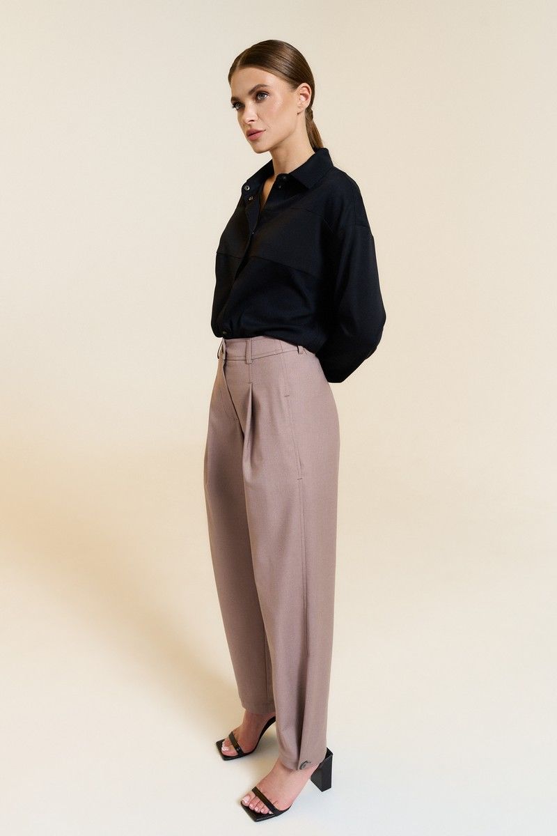 Брюки DiLiaFashion 0761 бежевый