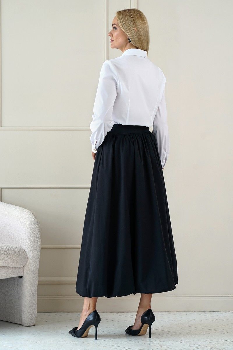 Юбочный комплект Alani Collection 1951 белый,черный