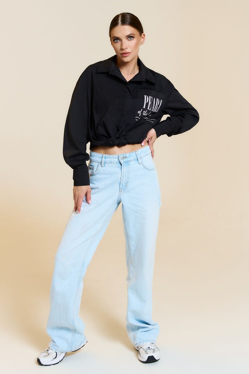 Блузы DiLiaFashion 0777 черный