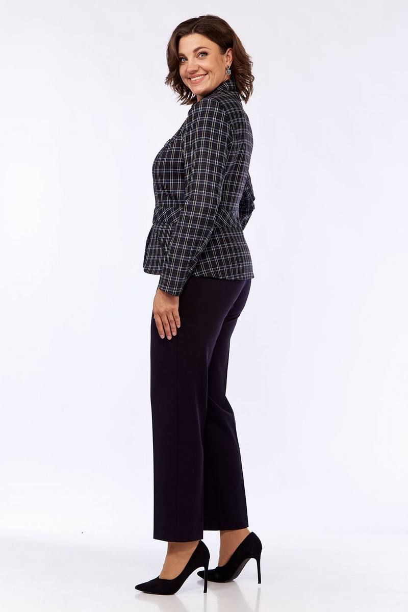 Брючный костюм Lady Style Classic 564 т.синий