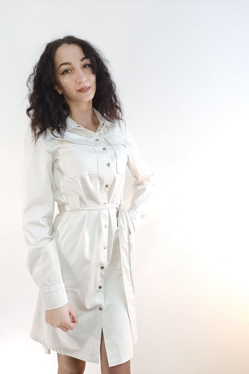 Платья Lady Smile 101 молочный