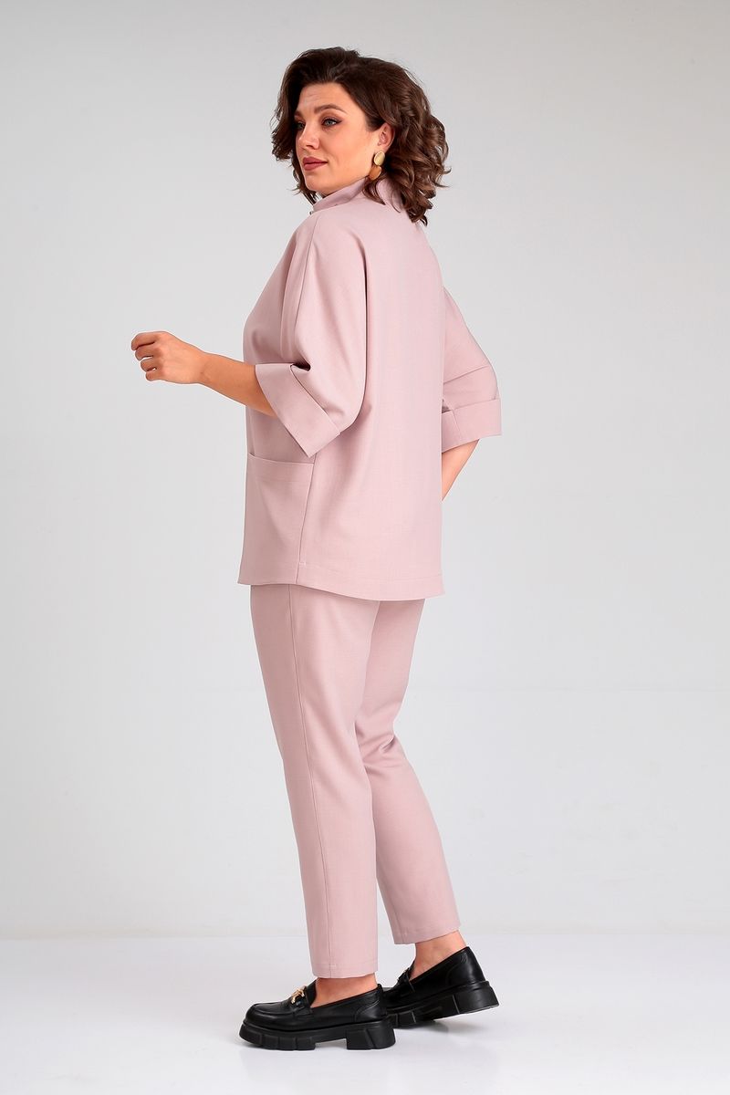 Брючный комплект Liona Style 862 пудра