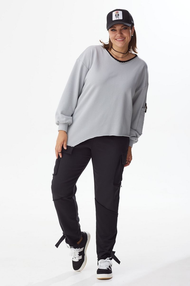 Блузы BegiModa 4065 пепел