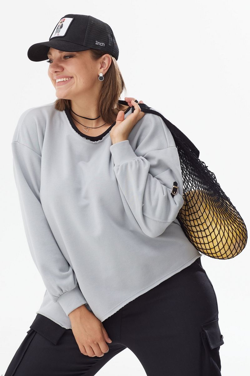 Блузы BegiModa 4065 пепел