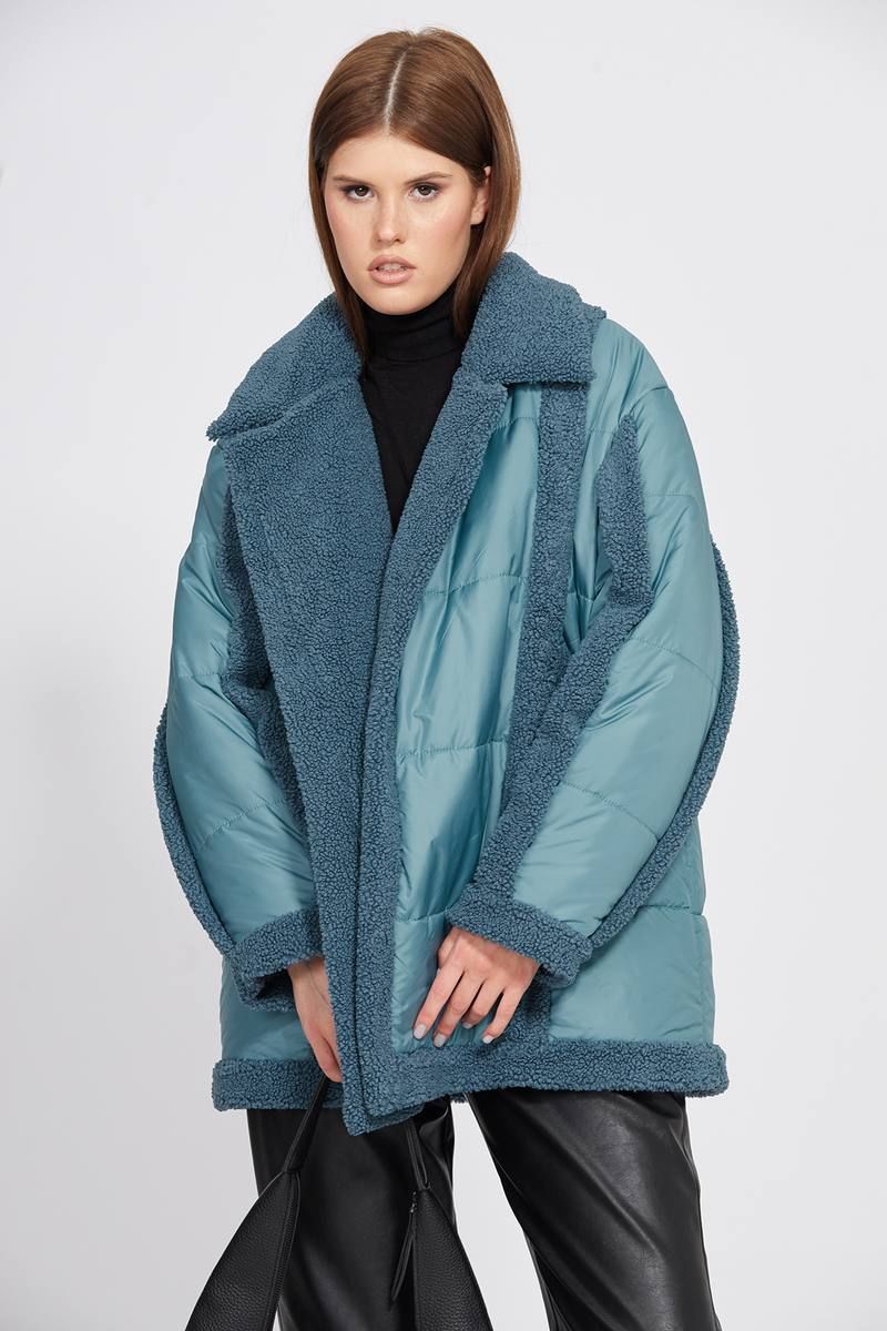 Женская куртка EOLA 2451 светлый_изумруд