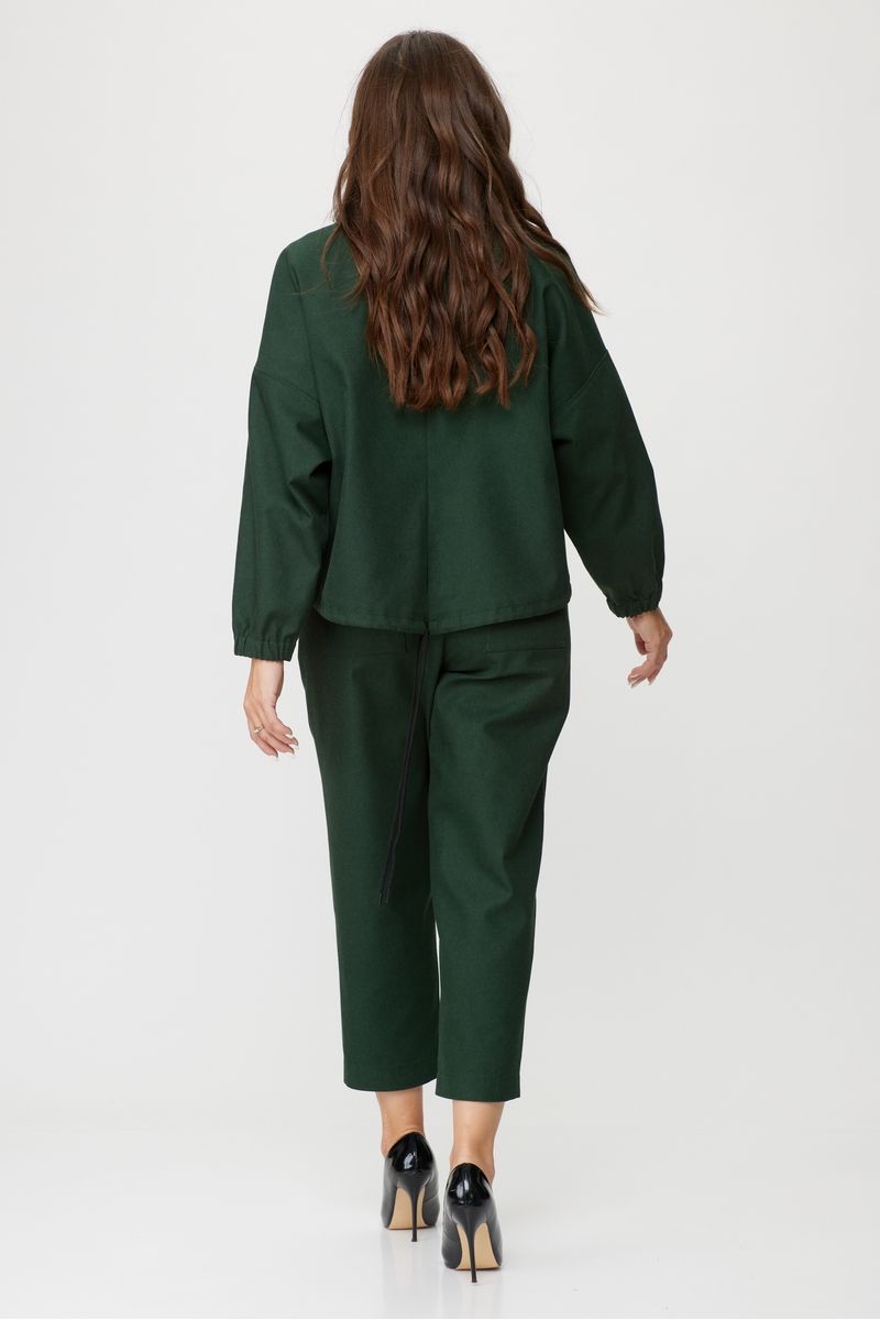 Брючный комплект Michel chic 1351 зеленый