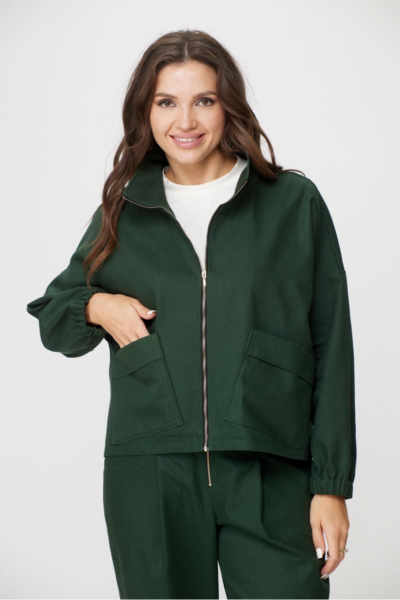 Брючный комплект Michel chic 1351 зеленый