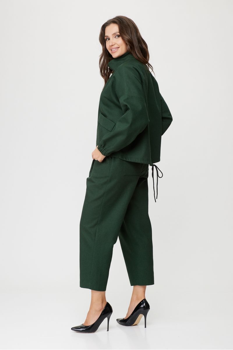Брючный комплект Michel chic 1351 зеленый