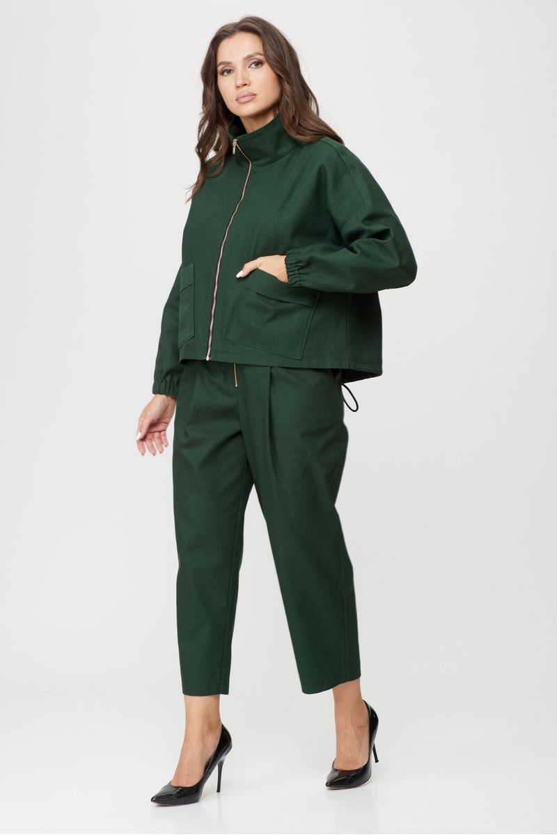 Брючный комплект Michel chic 1351 зеленый