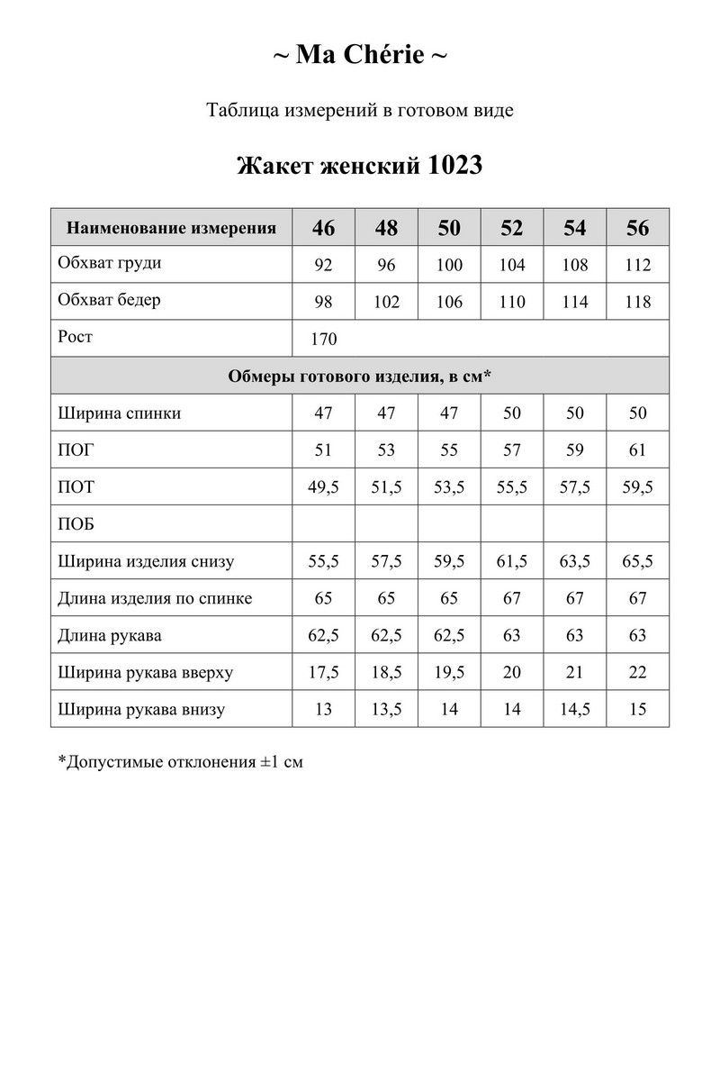 Жакеты Ma Сherie 1023 темно-синий