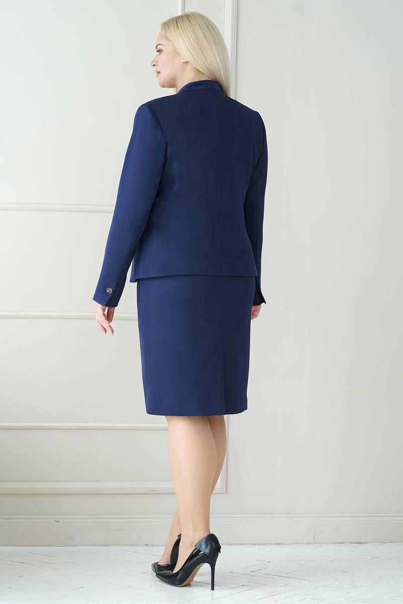 Юбочный костюм Alani Collection 1872 синий