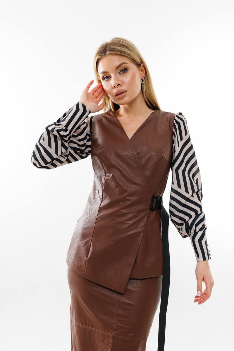 Жилеты Amberа Style 1063-1 шоколад