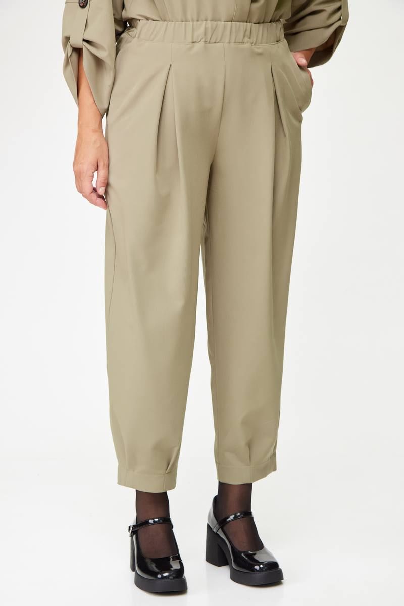Брючный костюм Michel chic 1355 бежевый