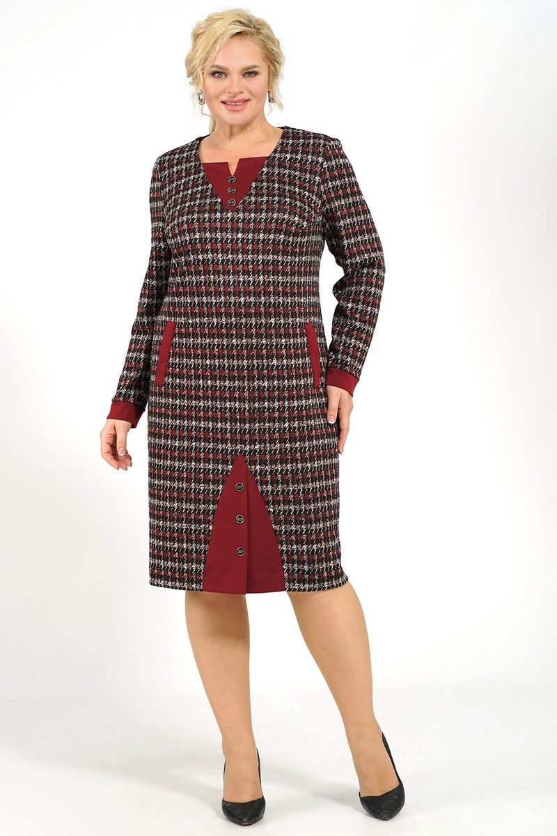 Платья Alani Collection 1985 бордо