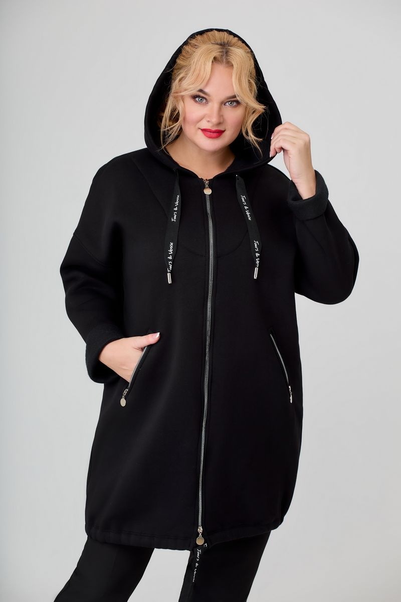 Толстовки и олимпийки Svetlana-Style 1486 черный