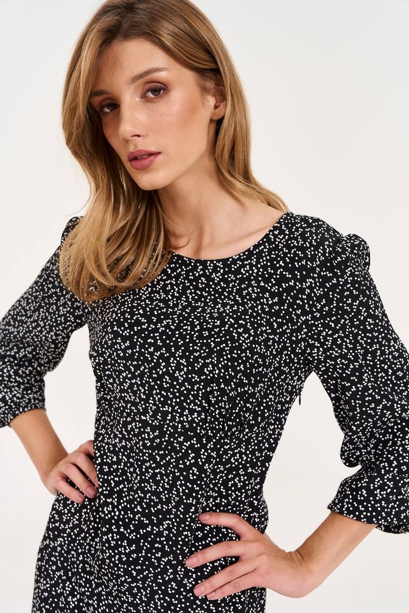 Платья LeNata 11348 рисунок-на-черном
