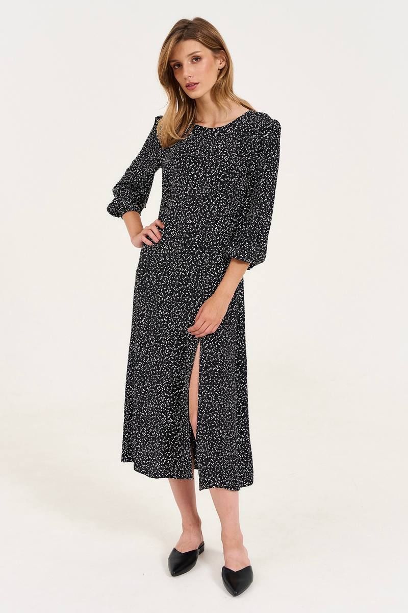 Платья LeNata 11348 рисунок-на-черном