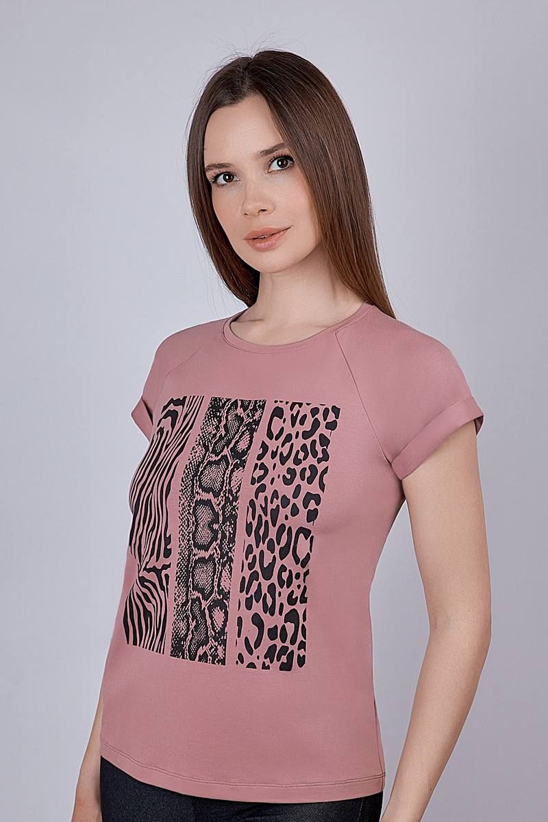 Майки Verally 431П-2 кофейно-розовый