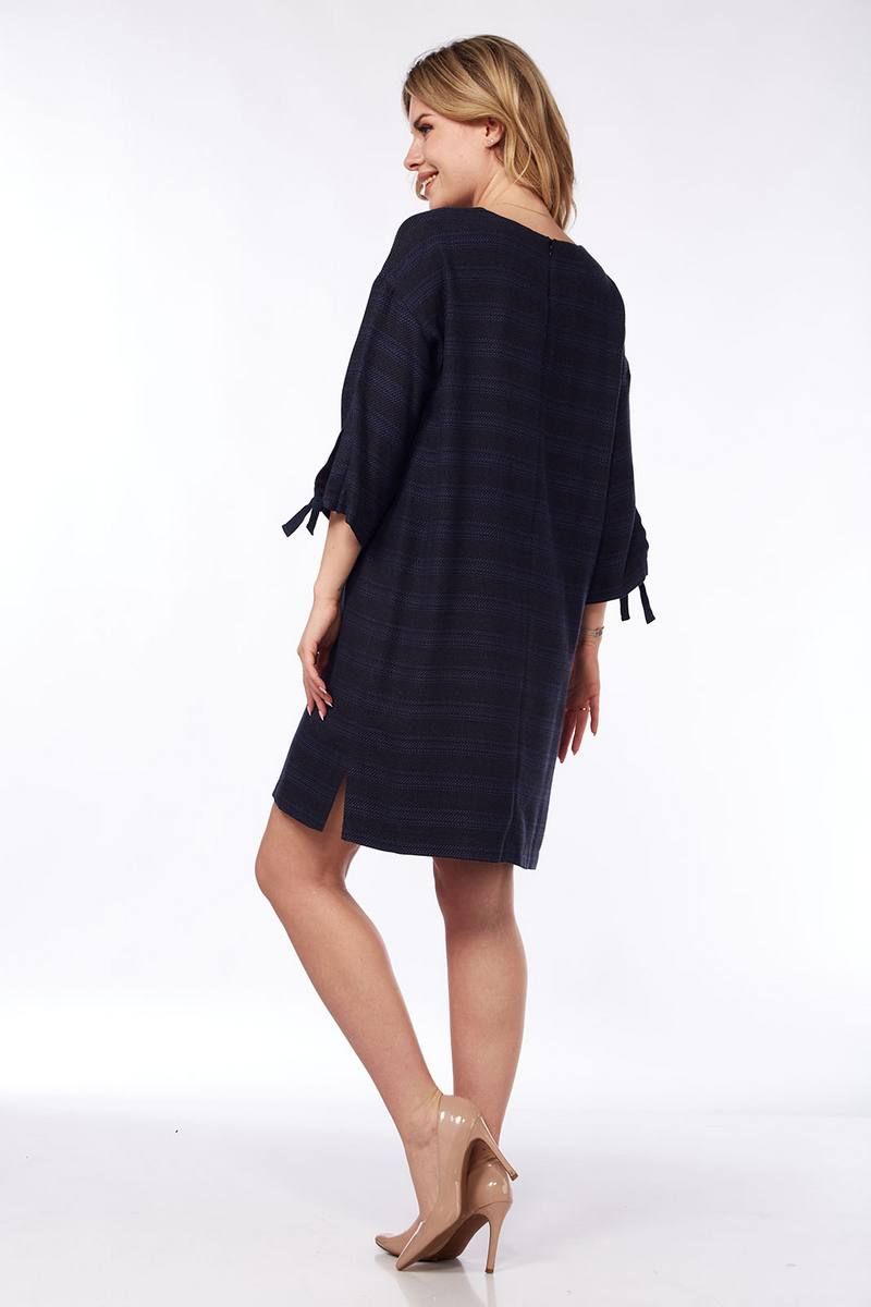 Платья Lady Style Classic 1456 черный_с_синим
