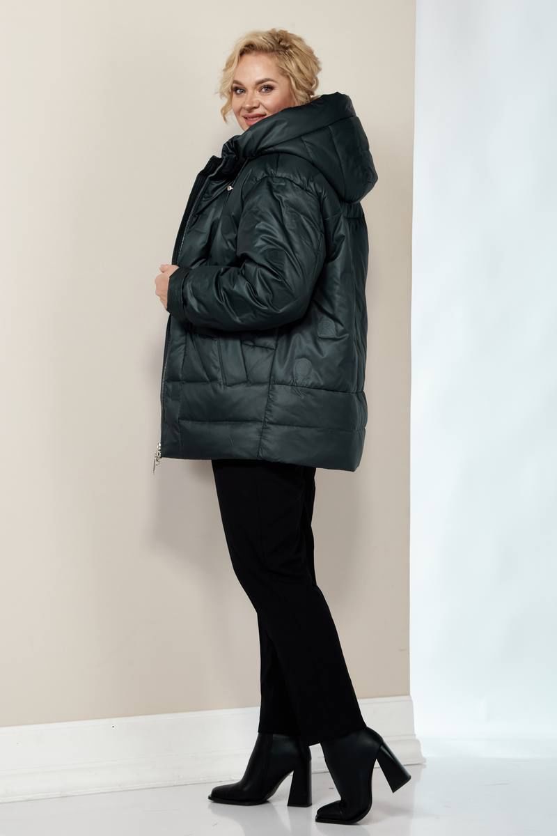 Женская куртка Shetti 2129 бутылочный