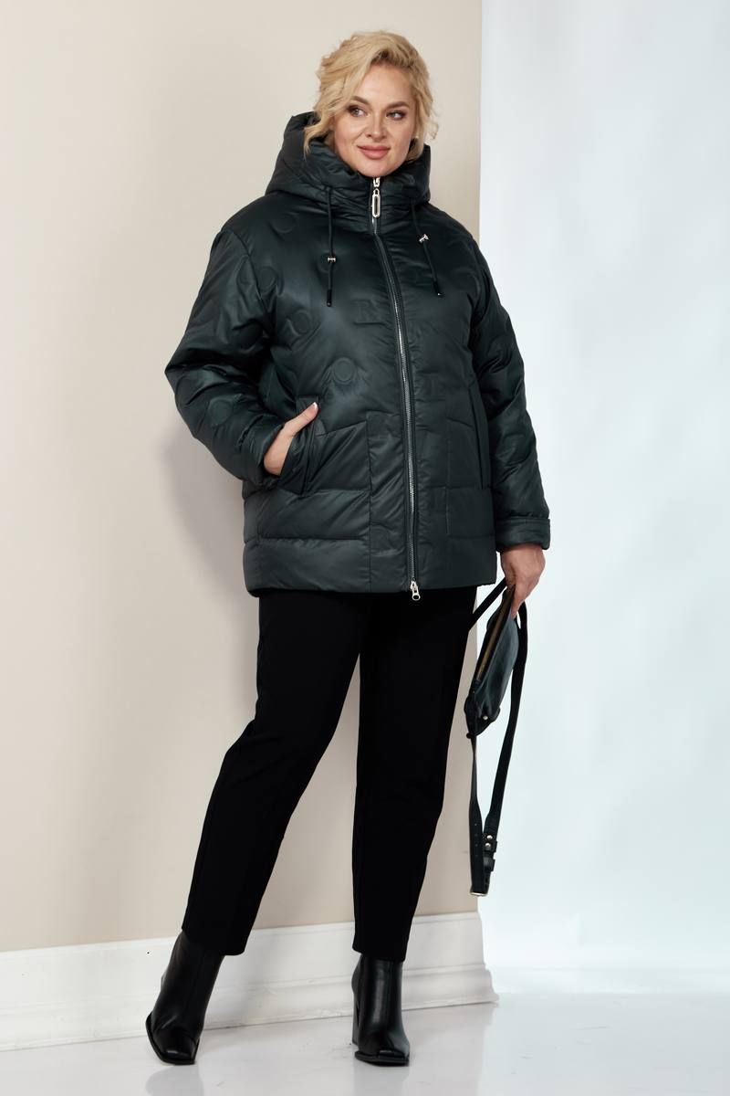 Женская куртка Shetti 2129 бутылочный