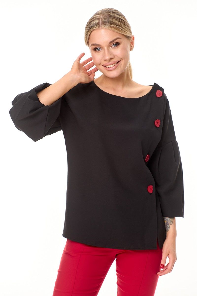 Блузы Talia fashion 412 черный