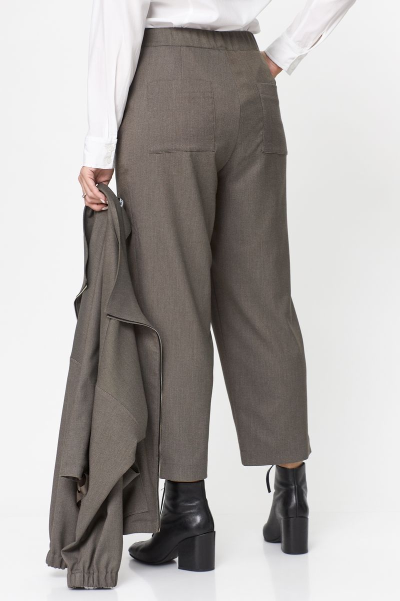 Брючный комплект Michel chic 1351 хаки