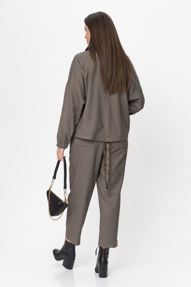 Брючный комплект Michel chic 1351 хаки