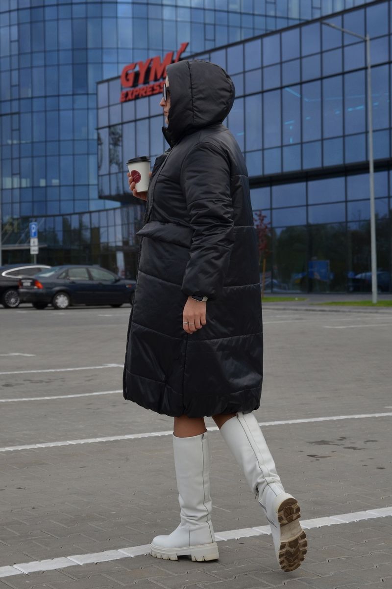 Женское пальто DOGGI 5028 черный