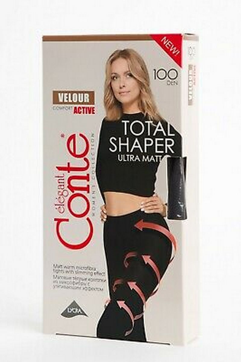 Колготки Conte Elegant Velour_ACTIVE_100_Nero