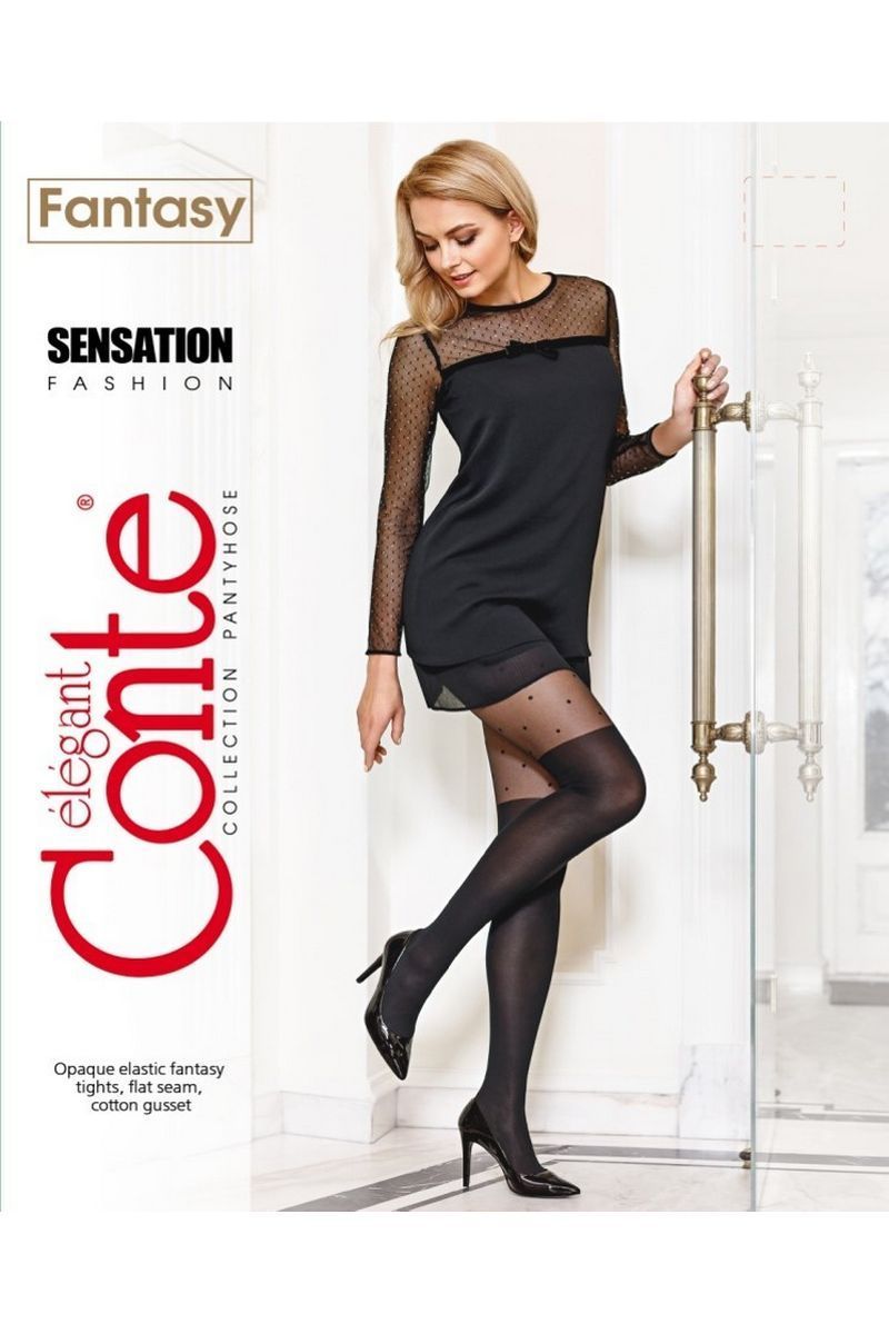 Колготки Conte Elegant Fantasy_Sensation_Nero