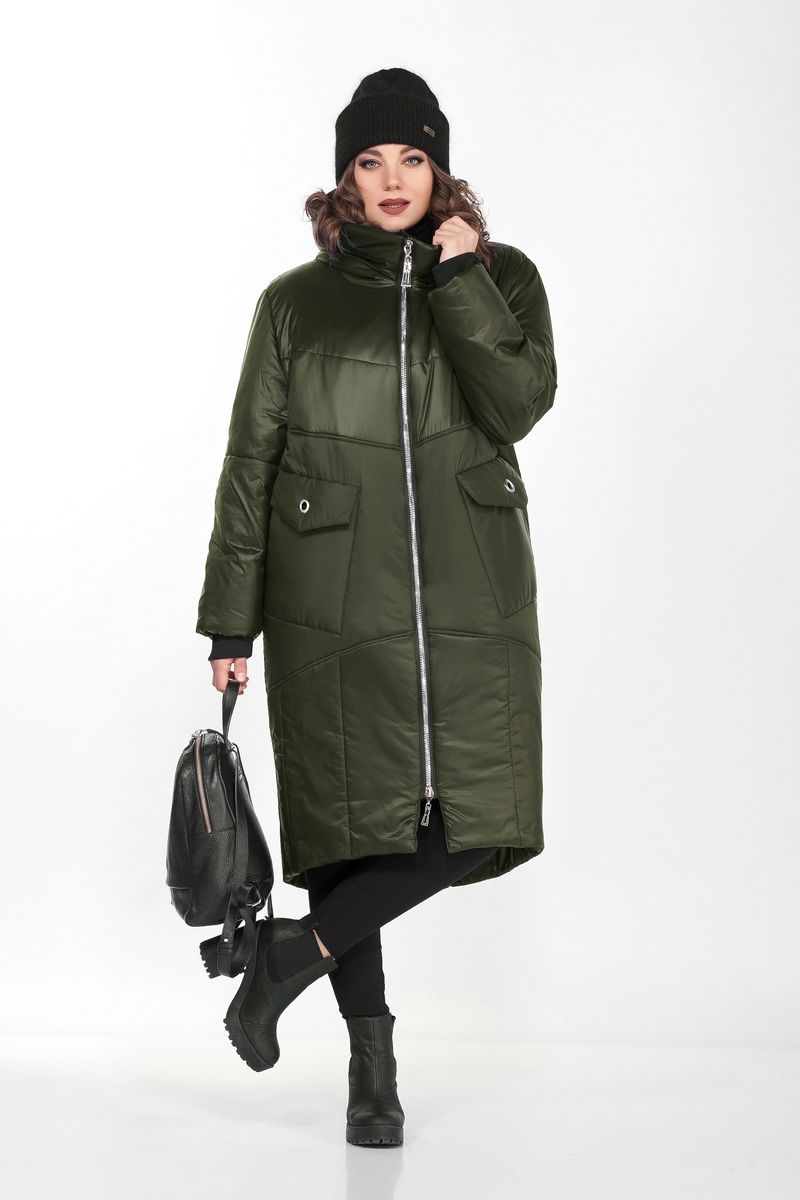 Женское пальто Lady Secret 8280/1 олива