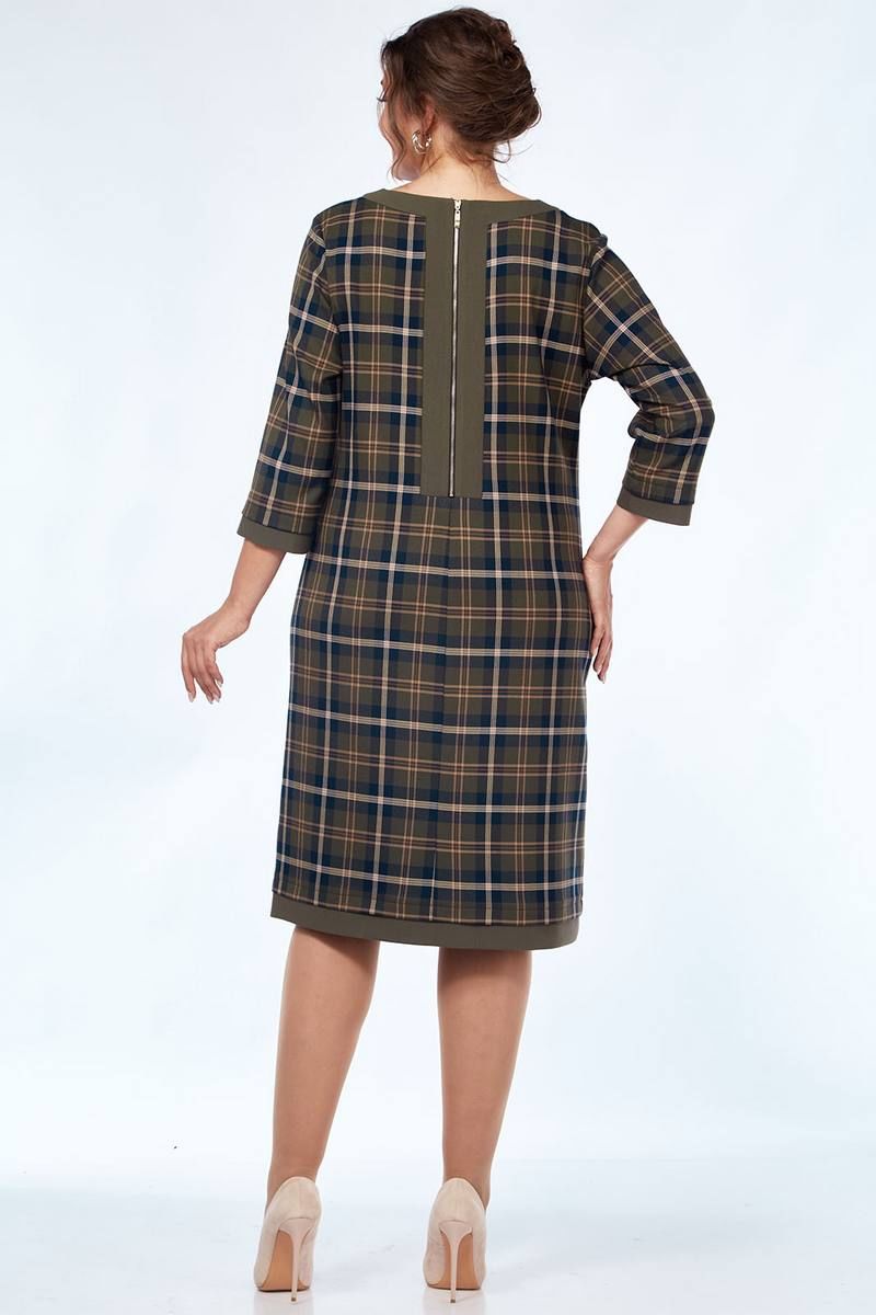 Платья Lady Style Classic 1427/21 зеленые_тона