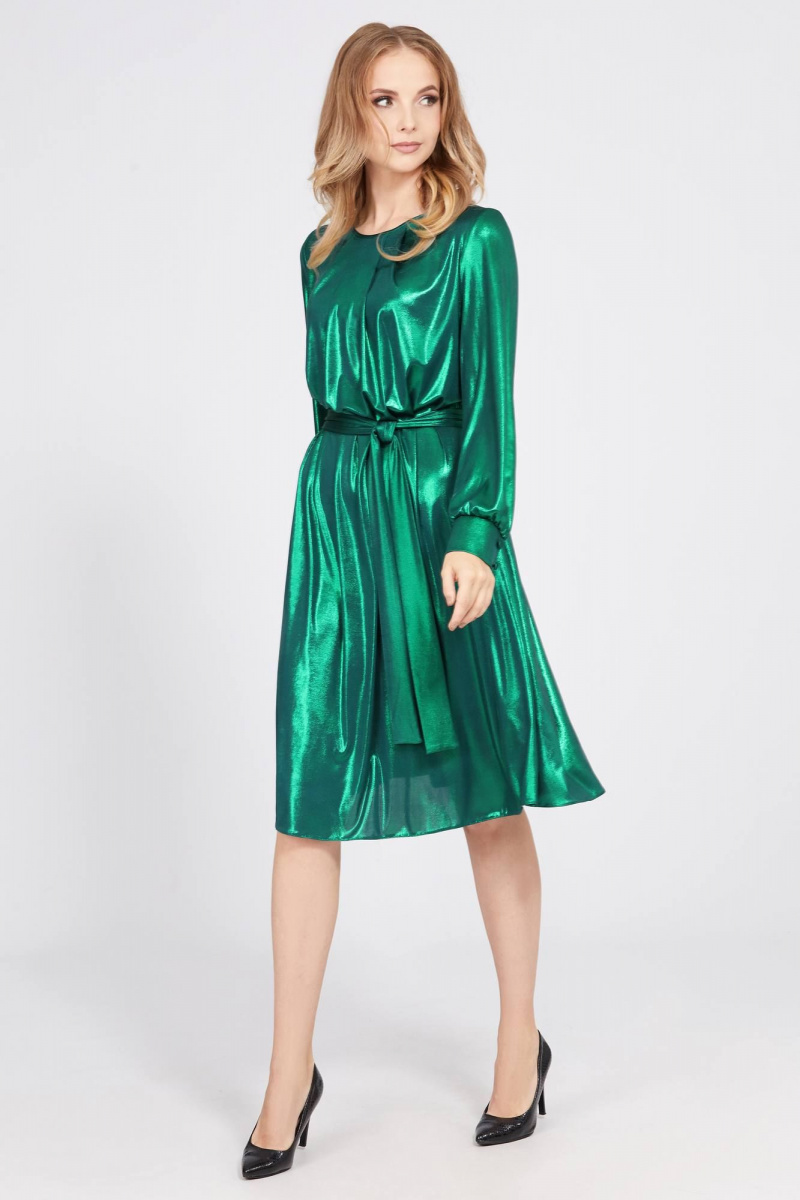 Платья Bazalini 4855 зеленый