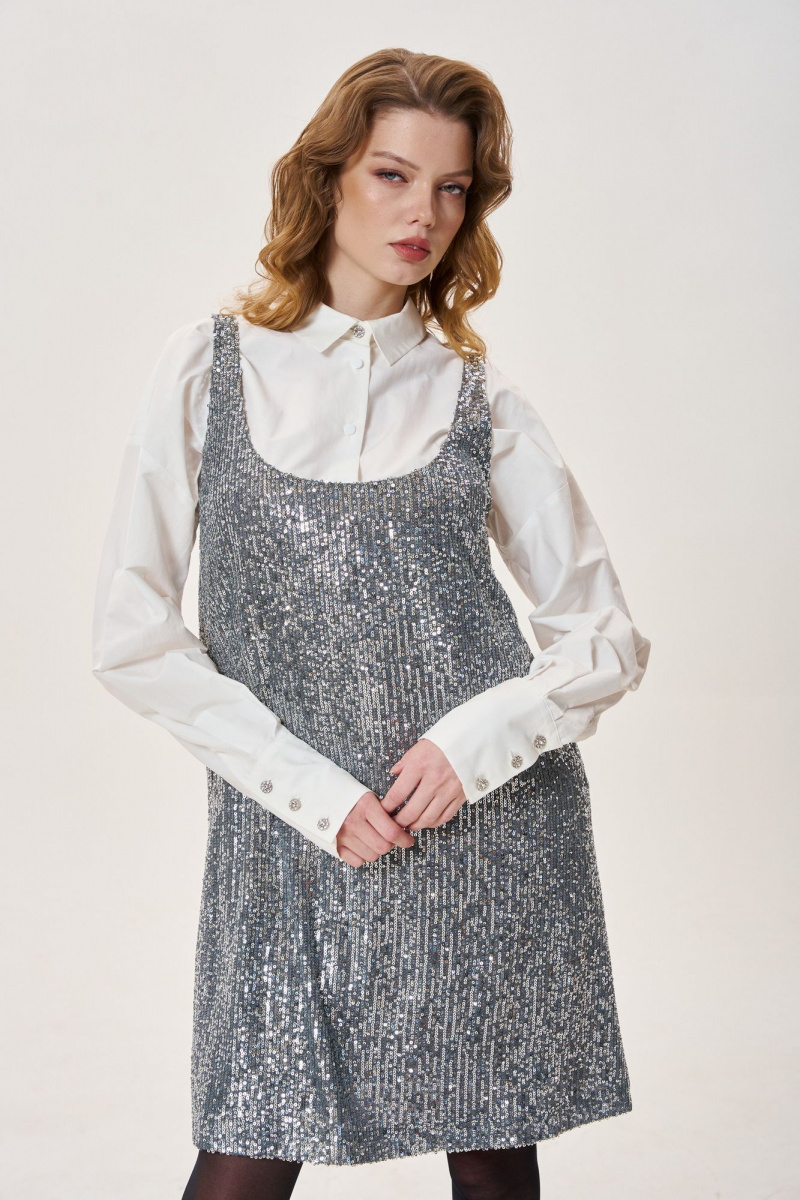 Сарафаны FLAIM 1024 серебро
