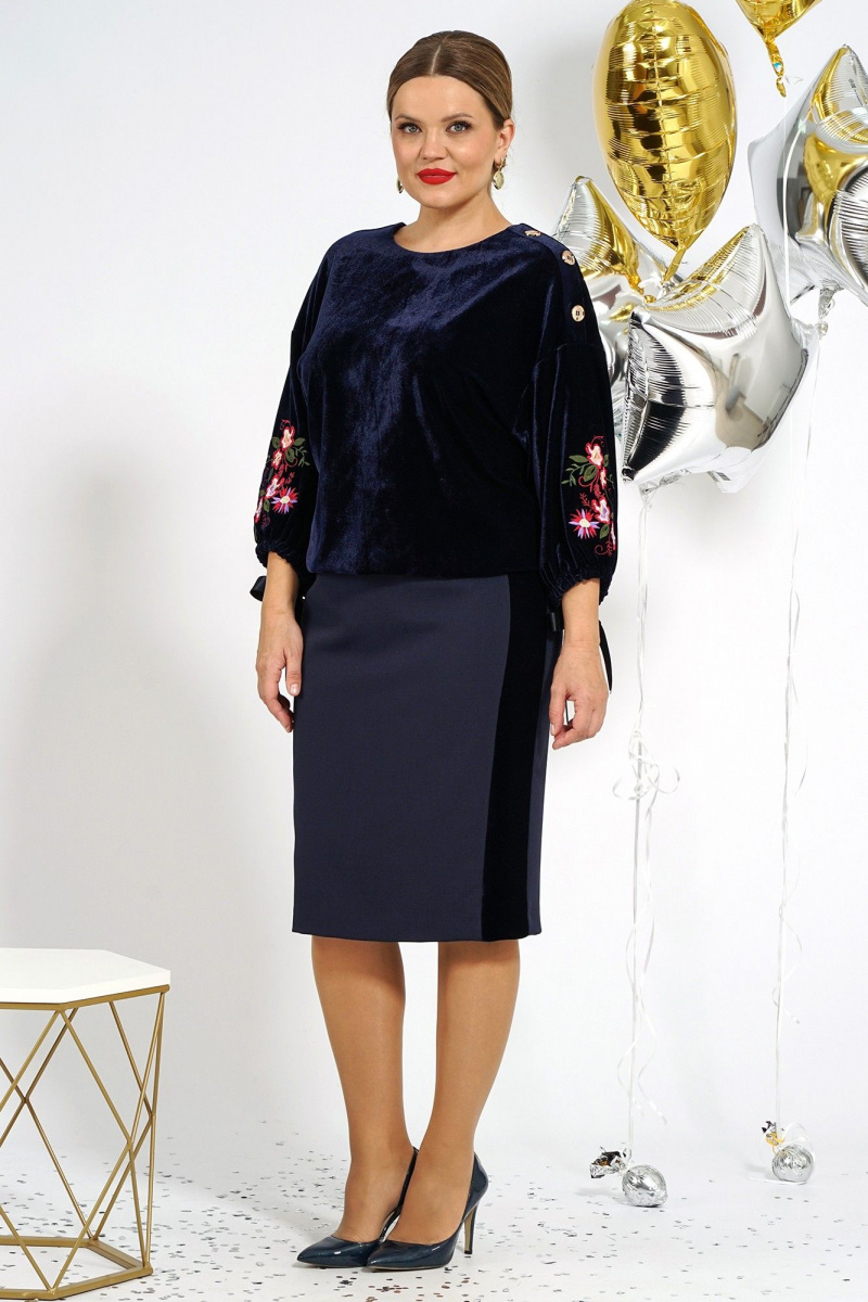 Юбочный комплект Alani Collection 2045 синий