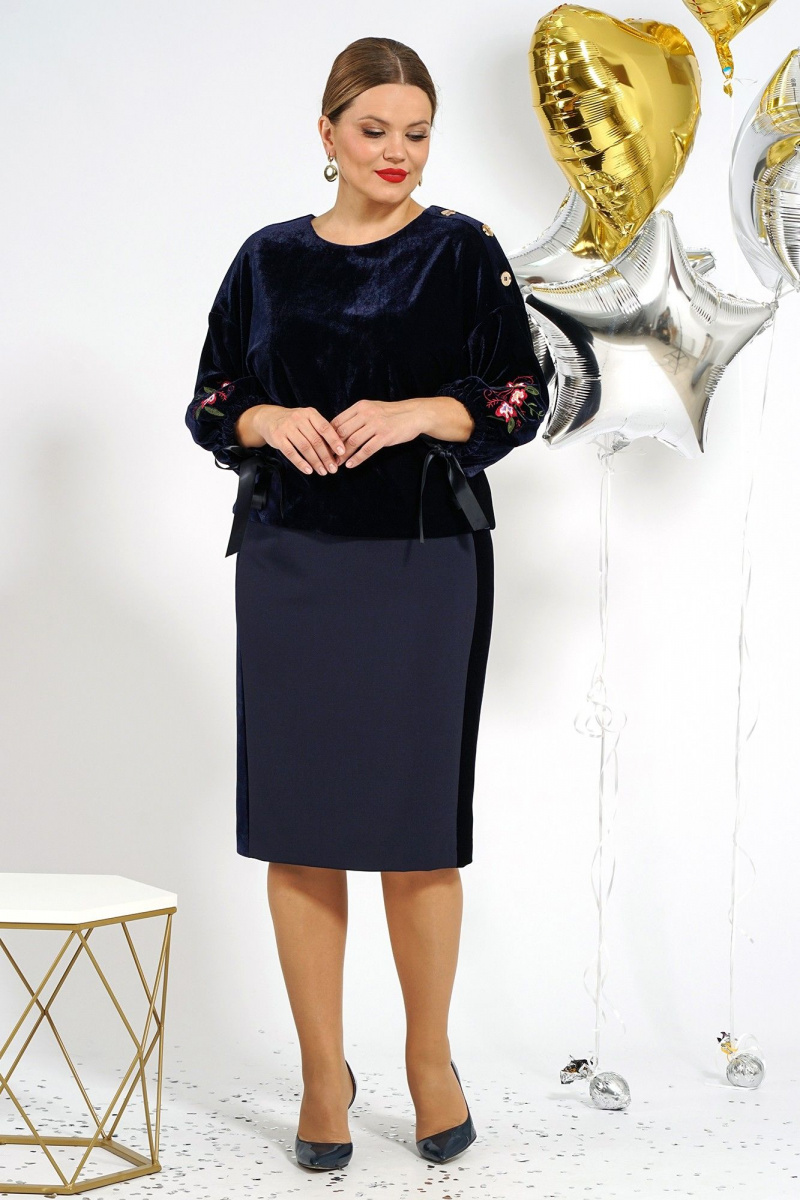Юбочный комплект Alani Collection 2045 синий