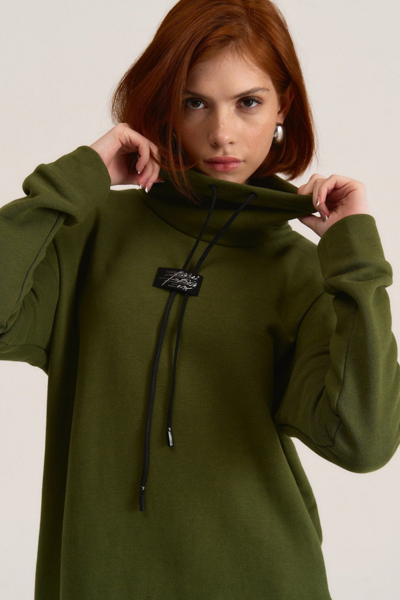 Платья MG Wear 5101 хаки