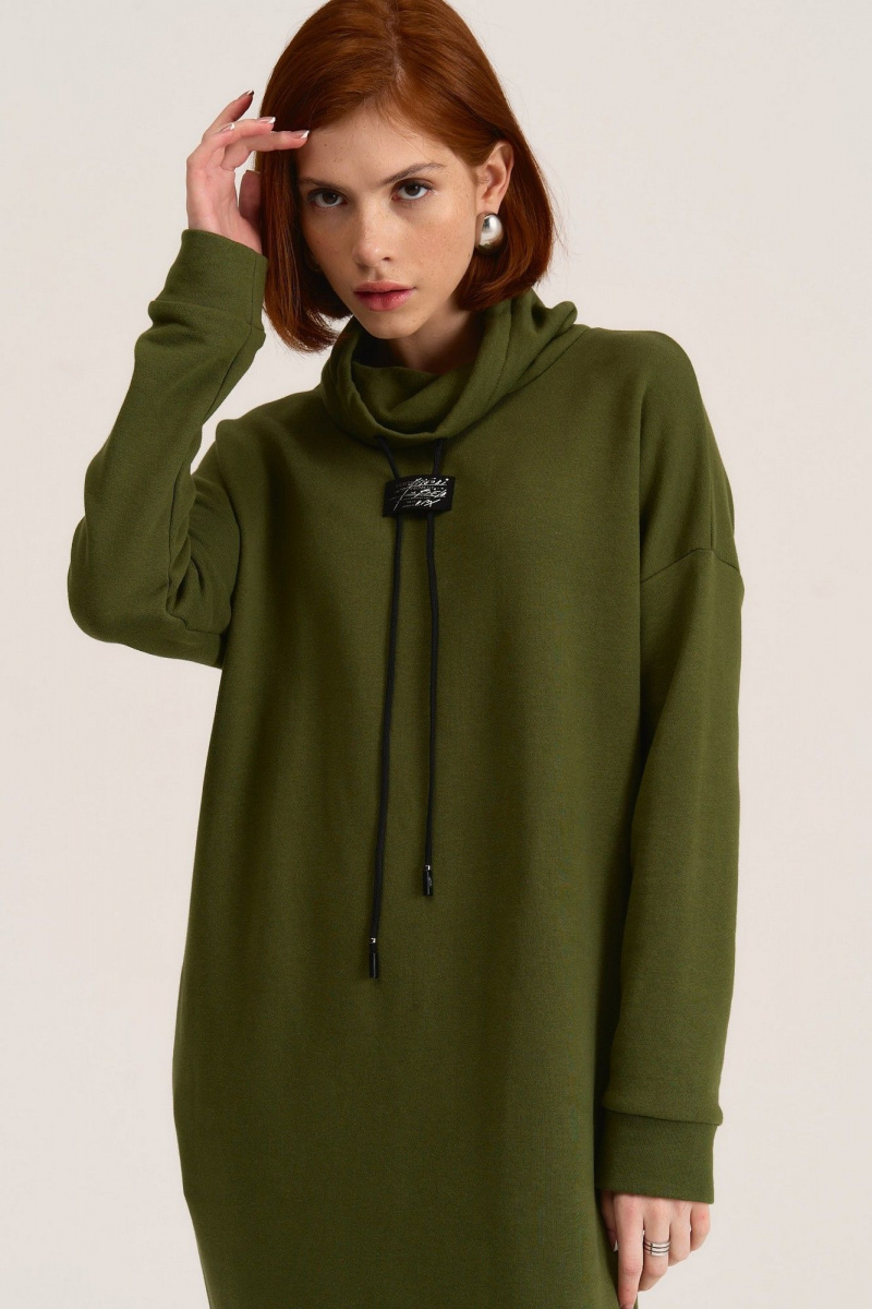 Платья MG Wear 5101 хаки
