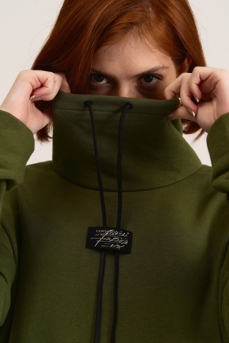 Платья MG Wear 5101 хаки