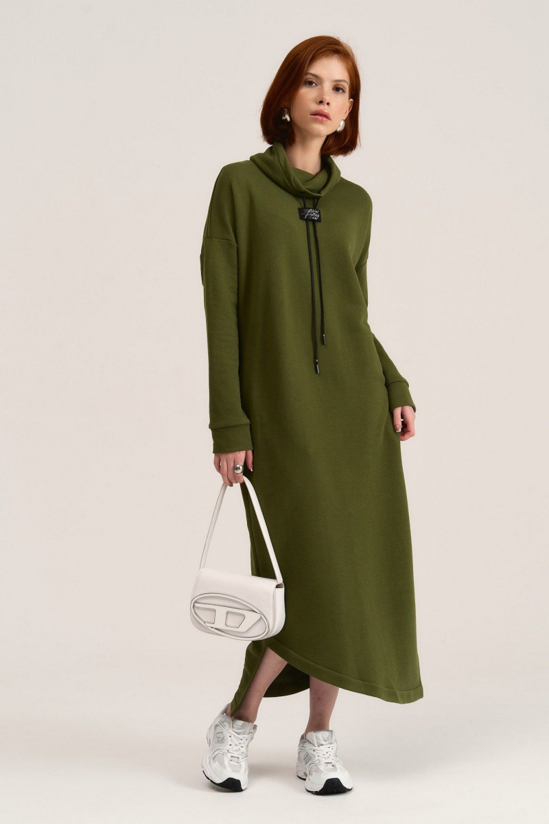 Платья MG Wear 5101 хаки